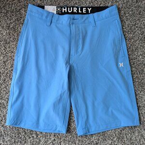 Light Blue Men's Hurley Shorts (sz30)